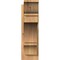 Ekena Millwork Balboa Smooth Traditional Outlooker, Western Red Cedar, 7 1/2"W x 24"D x 24"H OUT08X24X24BOA01SWR - alternate 2
